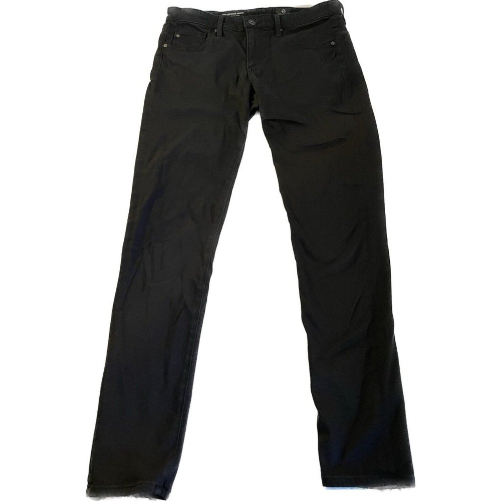AG Adriano Goldschmied The Legging Super Skinny Black Jean Size 27r 27x 28